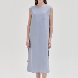 Korean brand NILBY P  24N Linen Two Way Dress Size M